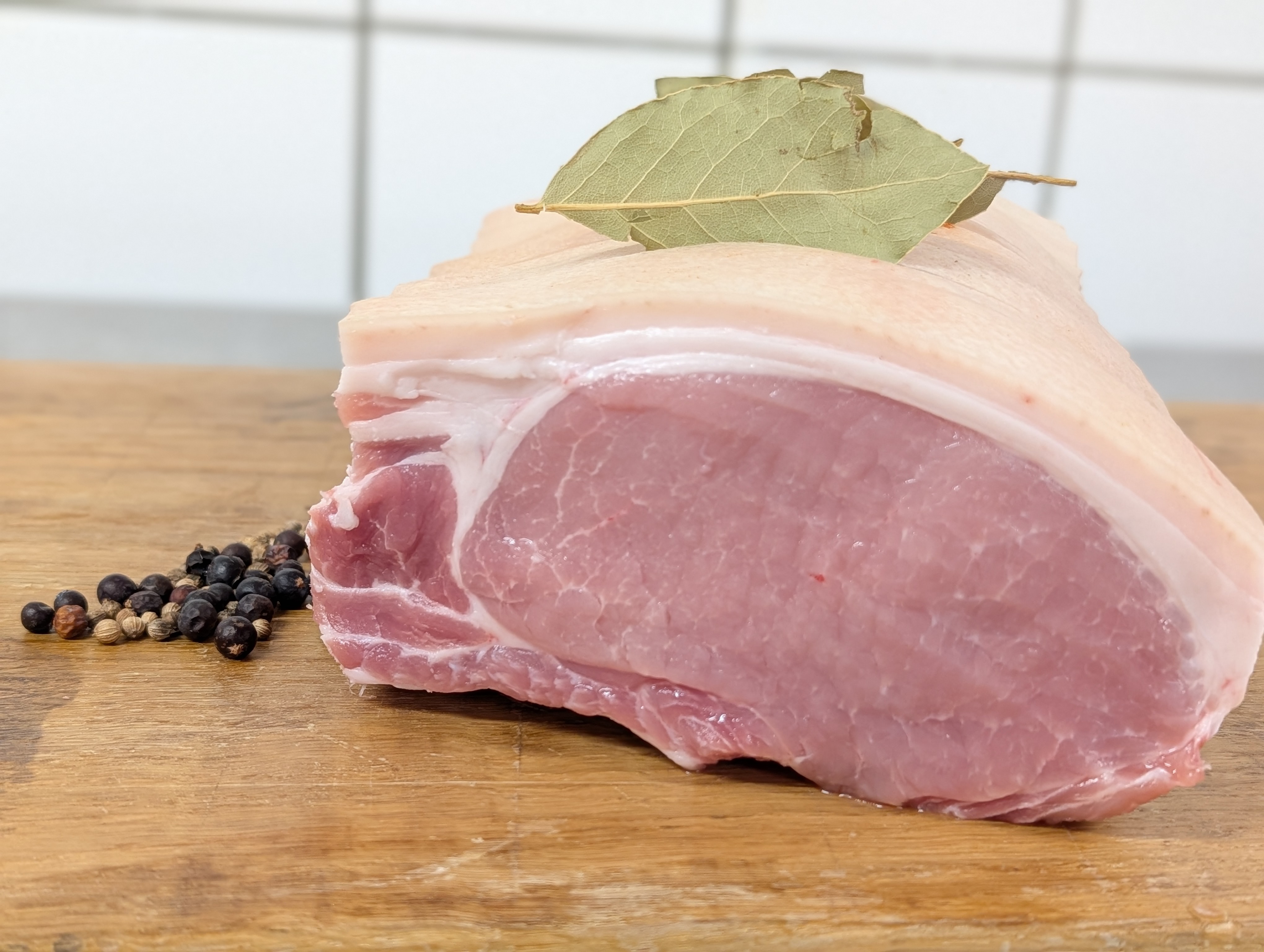 Flæskesteg af svinekam